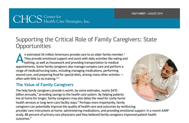 Opportunities For States To Support Caregivers Idaho Caregiver Alliance 8299