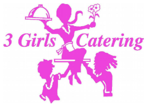 3 Girls Catering Logo.