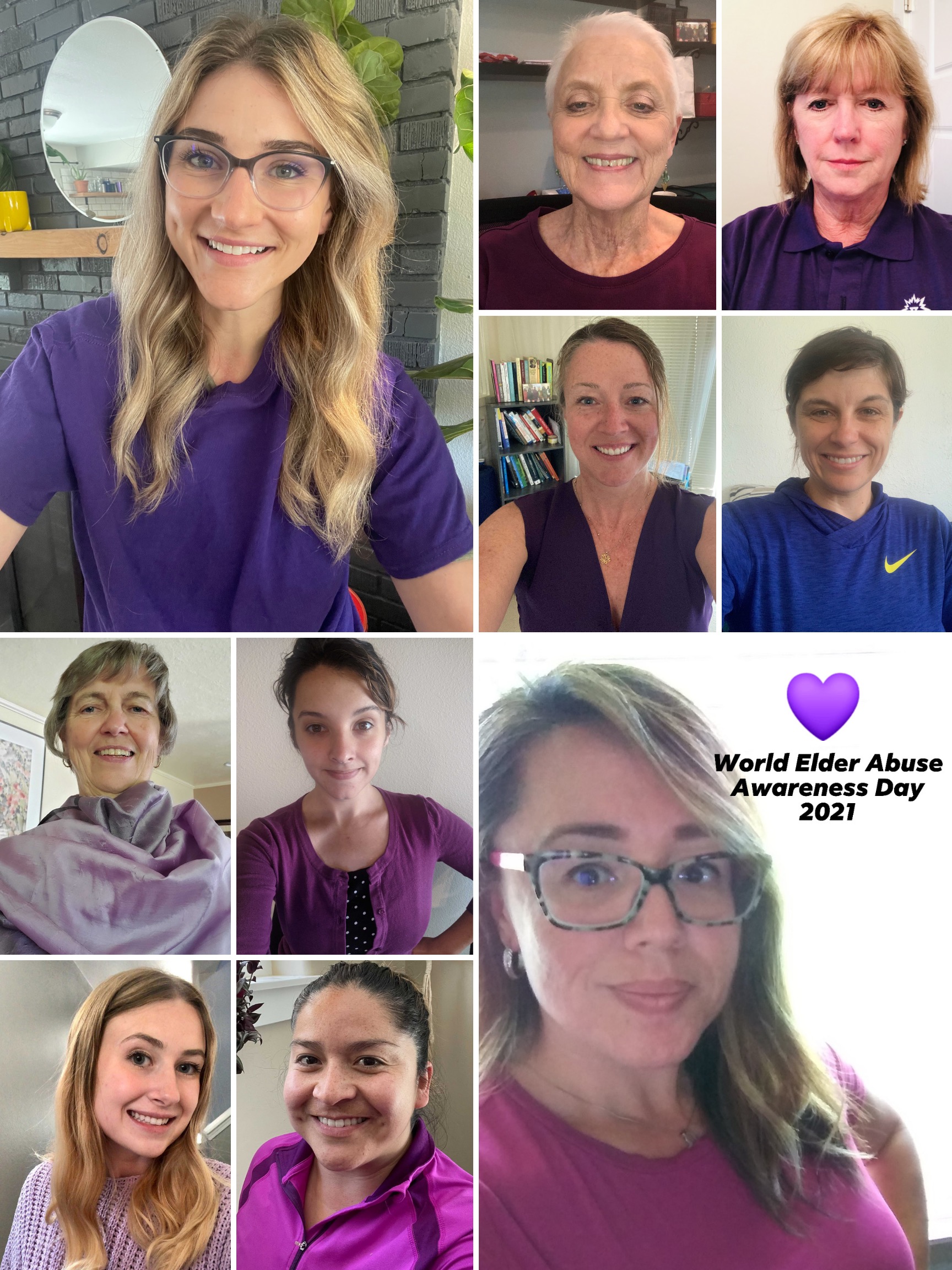 Elder Abuse Awareness Staff Pic