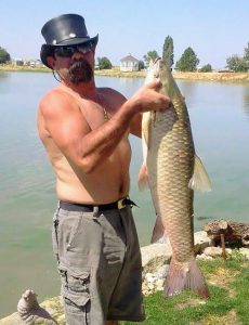 Tony with fish