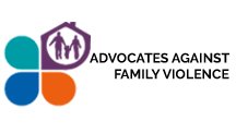 Advocates Against Family Violence Logo.