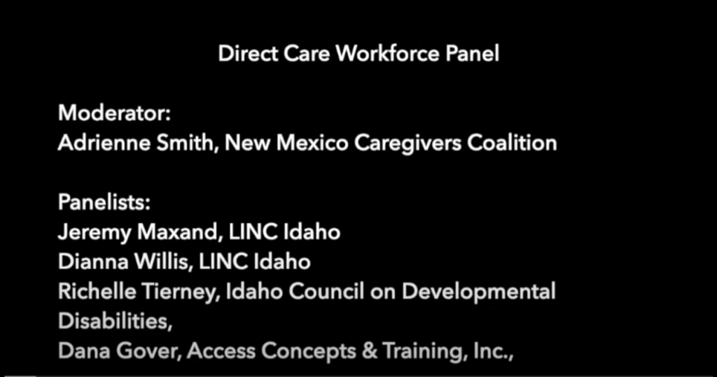 Direct Care Workforce Panel