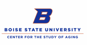 Boise State University logo with "Center for the study of aging"