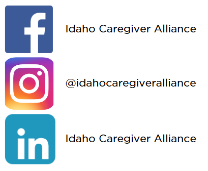 Idaho Caregiver Alliance social media