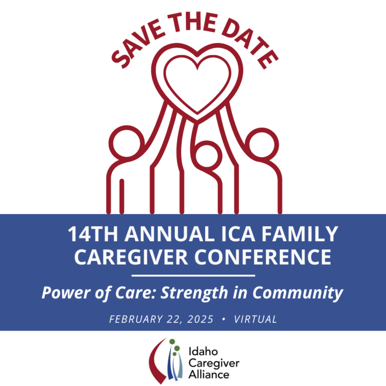 2025 ICA Family Caregiver Conference Save the Date